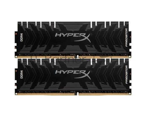 Модуль памяти Kingston DIMM DDR4 16GB 2666MHz CL13 (Kit of 2) XMP HyperX Predator