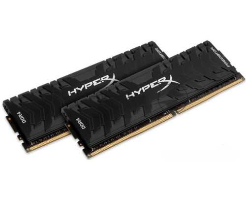 Модуль памяти Kingston DIMM DDR4 16GB 2666MHz CL13 (Kit of 2) XMP HyperX Predator