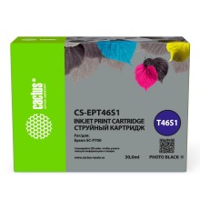 Картридж струйный Cactus CS-EPT46S1 T46S1 фото черный (30мл) для Epson SureColor SC-P700