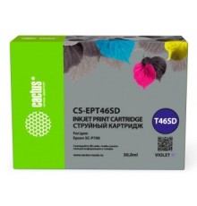 Картридж струйный Cactus CS-EPT46SD T46SD фиолетовый (30мл) для Epson SureColor SC-P700