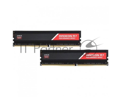 Оперативная память 8GB AMD Radeon™ DDR4 2666 DIMM R748G2606U1K Non-ECC, CL16, 1.2V, Shielded, Kit (2x4GB), Retail