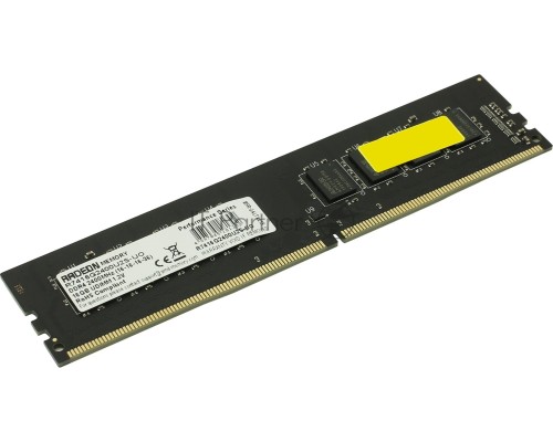 Оперативная память 16GB AMD Radeon™ DDR4 2400 DIMM R7 Performance Series Black R7416G2400U2S-UO Non-ECC, CL15, 1.2V, Bulk