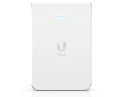 [Сетевое оборудование] UBIQUITI U6-IW Точка доступа UniFi 6 AP In-Wall  {2,4+5 ГГц, Wi-Fi 6, 4х4 MU-MIMO, 5х 1G RJ45}