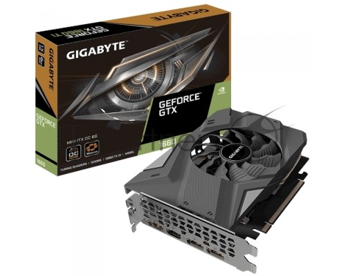 Видеокарта GIGABYTE GV-N1030OC-2GI PCI-E 3.0 2 ГБ GDDR5, 64 бит, DVI-D, HDMI, GPU 1265 МГц