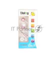 Наушники EP-F57 PINK Dialog розовая