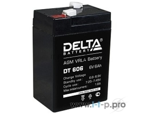 Батарея Delta DT 606 (6V, 6Ah)