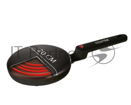 Блинница погружная Centek CT-1455, 800 Вт., D 20 см., ЧУДО-БЛИННИЦА,  антипригарное покрытие      