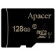 Флэш карта Micro SecureDigital 128Gb Apacer AP128GMCSX10U1-R {MicroSDXC Class 10 UHS-I, SD adapter}