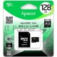 Флэш карта Micro SecureDigital 128Gb Apacer AP128GMCSX10U1-R {MicroSDXC Class 10 UHS-I, SD adapter}