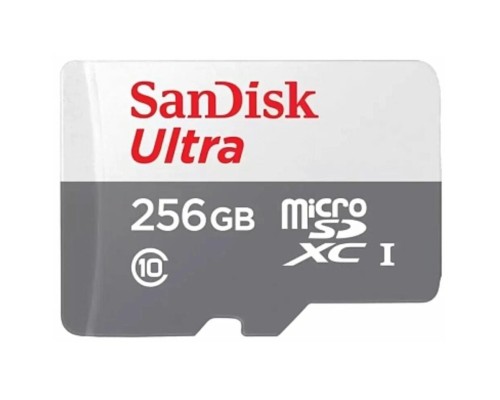 [Карта памяти ] Micro SecureDigital 256GB SanDisk Ultra microSDXC class 10 UHS-1 (SDSQUNR-256G-GN3MN)