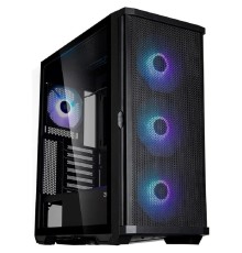ZALMAN Z10 PLUS, без БП, боковое окно (закаленное стекло), черный,  ATX