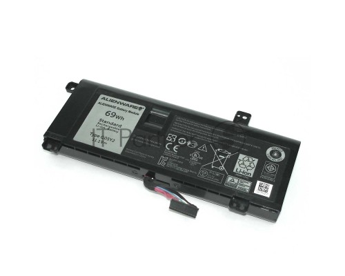 Аккумуляторная батарея для ноутбука Dell Alienware 14 11.1V 69Wh G05YJ