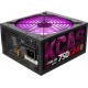Блок питания Aerocool KCAS-750GM RGB (ATX 2.3, 750W, Active PFC, 140mm fan, Cable Management, 80 PLUS GOLD) Box