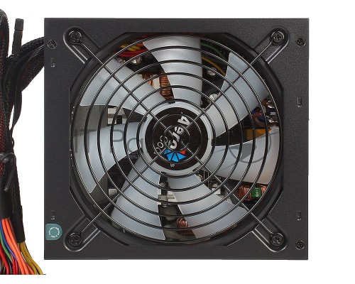 Блок питания Aerocool KCAS-750GM RGB (ATX 2.3, 750W, Active PFC, 140mm fan, Cable Management, 80 PLUS GOLD) Box