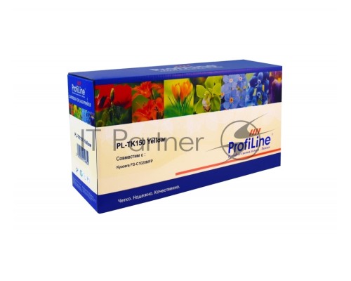 Картридж лазерный PL-TK-150Y для принтеров Kyocera Mita FS-C1020MFP/FS-C1020MFP Plus/FS-C1020MFPe Yellow 6000 копий ProfiLine