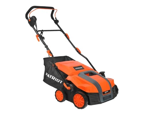[Газонокосилка] PATRIOT SCE 180 Скарификатор электрический [512309180] { 1800Вт, ширина 400мм, травосборник 55 л, колеса 180/150 }