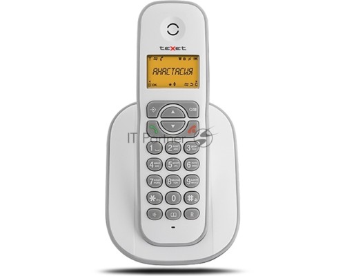 Радиотелефоны teXet TX-D4505A Dect белый-серый