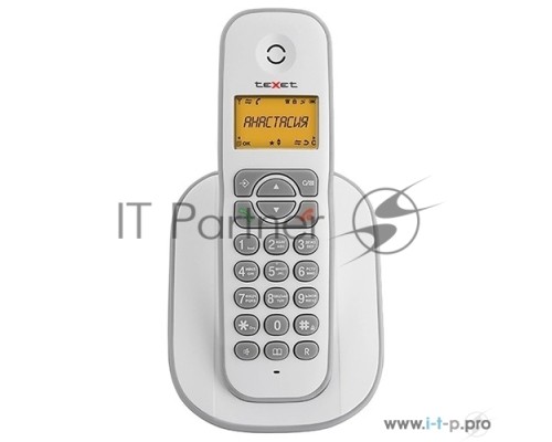 Радиотелефоны teXet TX-D4505A Dect белый-серый