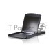 Переключатель/switch, KVM, 1 user консоль LCD/ЖК 19 =16 cpu/портов/port PS2/USB+VGA, с KVM-шнурами PS2 1х1.8м.;USB 1x1.8м., 1280x1024, 1U 19, исп.спец.шнуры, OSD, каскад 256, лат./рус.клав 16P  LCD KVMP SWITCH 19INCH