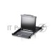 Переключатель/switch, KVM, 1 user консоль LCD/ЖК 19 =16 cpu/портов/port PS2/USB+VGA, с KVM-шнурами PS2 1х1.8м.;USB 1x1.8м., 1280x1024, 1U 19, исп.спец.шнуры, OSD, каскад 256, лат./рус.клав 16P  LCD KVMP SWITCH 19INCH