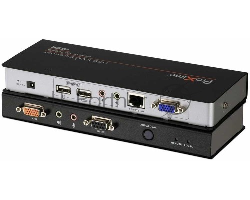 Удлинитель консоли (клав./мышь USB+мон.+аудио+RS232) на 200м USB KVM EXTENDER W/1.8M W/230V ADP