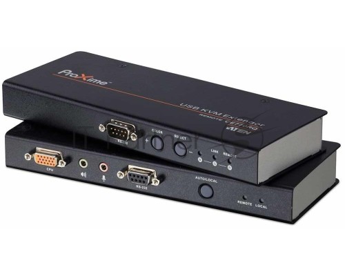 Удлинитель консоли (клав./мышь USB+мон.+аудио+RS232) на 200м USB KVM EXTENDER W/1.8M W/230V ADP