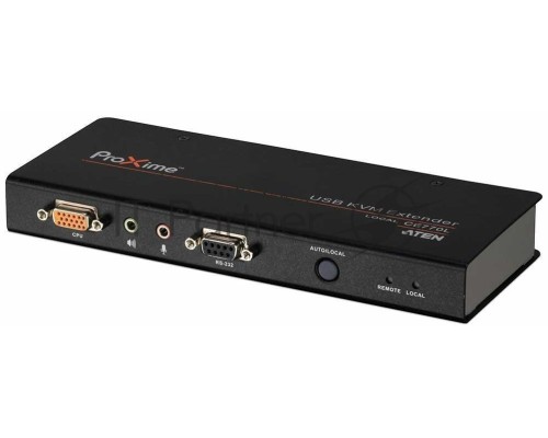 Удлинитель консоли (клав./мышь USB+мон.+аудио+RS232) на 200м USB KVM EXTENDER W/1.8M W/230V ADP