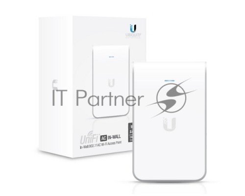 Точка доступа 2.4+5 ГГц UBIQUITI UAP-AC-IW , 3х 1G Ethernet, 802.11a/b/g/n/ac, 802.3at