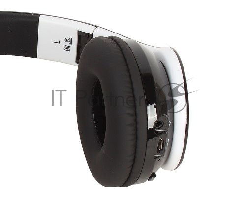 Гарнитура SVEN AP-B450MV, черно-белые (Bluetooth+FM+microSD) 