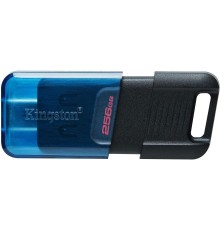 Kingston USB Drive 256GB DataTraveler 80 M DT80M (Type-C) USB3.2, черный [DT80M/256GB]