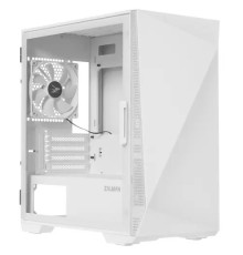 Zalman Z1 Iceberg White Mid Tower (mATX/Mini-ITX, без БП, Steel, Plastic, Tempered Glass)