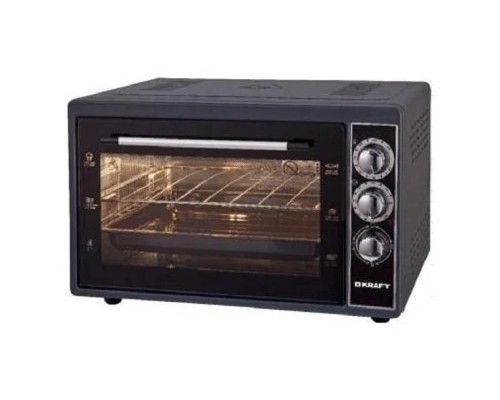 [Микроволновые печи] KRAFT KF-MO 3800 BL Мини-печь, 38 л, черный