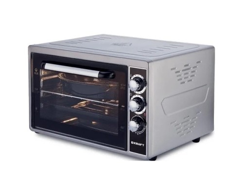 [Микроволновые печи] KRAFT KF-MO 3800 GR  Мини-печь, 38 л, серый