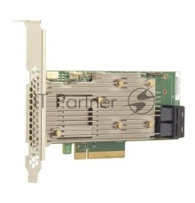 Контроллер MegaRAID 9460-8I SGL (05-50011-02), PCIe 3.1 x8 LP, SAS/SATA/NVMe, RAID 0,1,5,6,10,50,60, 8port(2 * int SFF8643), 2GB Cache, 3508ROC