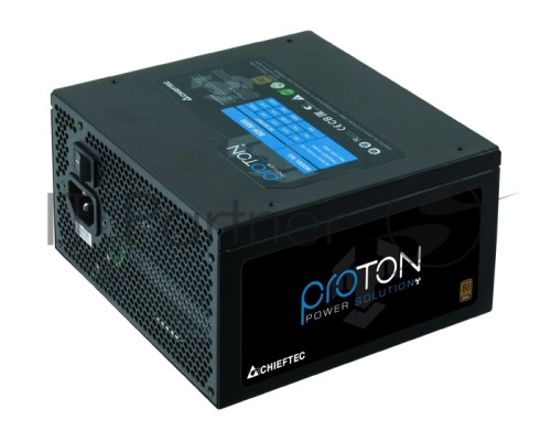 Блок питания Chieftec, BDF-600S, 600Вт, 80 PLUS Bronze. 120мм, черный