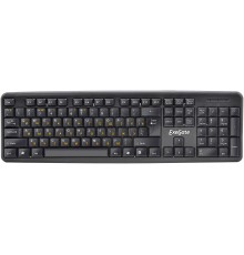 Клавиатура Exegate LY-331, <USB, шнур 1,5м, черная, 104кл, Enter большой>, Color box