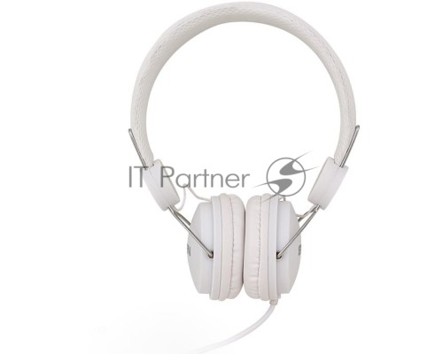 Наушники SVEN AP-321M, белый (микрофон,1,2 м)