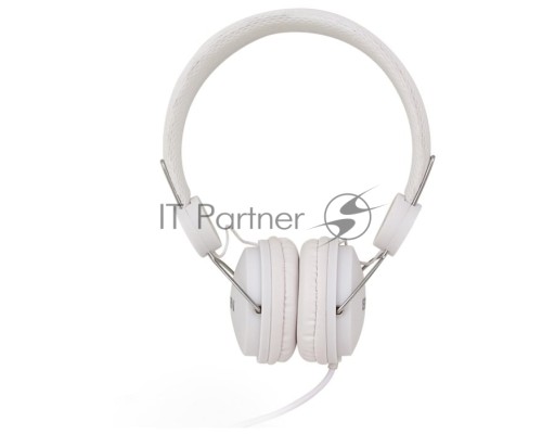 Наушники SVEN AP-321M, белый (микрофон,1,2 м)