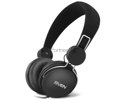 Наушники SVEN AP-320M, черный (микрофон,1,2 м)