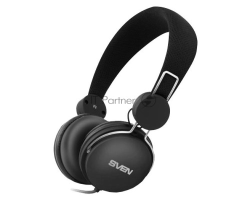Наушники SVEN AP-320M, черный (микрофон,1,2 м)