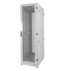 ЦМО Шкаф серверный напольный 48U (600 х 1000) дверь перфорированная, задние двойные перфорированные ШТК-М-48.6.10-48АА