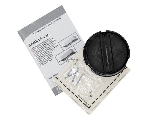 Вытяжка Krona KAMILLA slim 600 inox/inox (2 мотора)