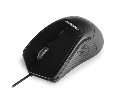Мышь проводная Гарнизон GM-200 черный, 1000 dpi, USB, кнопки - 3