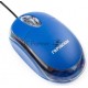 Мышь Гарнизон GM-100B, USB, чип- Х, синий, 1000 DPI, 2кн.+колесо-кнопка