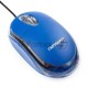 Мышь Гарнизон GM-100B, USB, чип- Х, синий, 1000 DPI, 2кн.+колесо-кнопка
