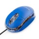 Мышь Гарнизон GM-100B, USB, чип- Х, синий, 1000 DPI, 2кн.+колесо-кнопка