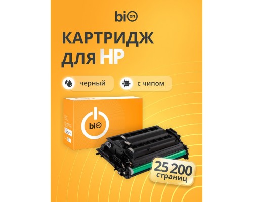 [Расходные материалы] Bion W1470X Картридж для HP LaserJet Enterprise MFP M635fht/M635h/635z/M612dn/M612x/Flow MFP M636z/M636fh/MFP M634z/M634h/M611x/M611dn/M610dn (25200 стр.), Черный, с чипом