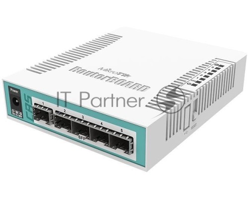 Маршрутизатор 5PORT SFP CRS106-1C-5S MIKROTIK