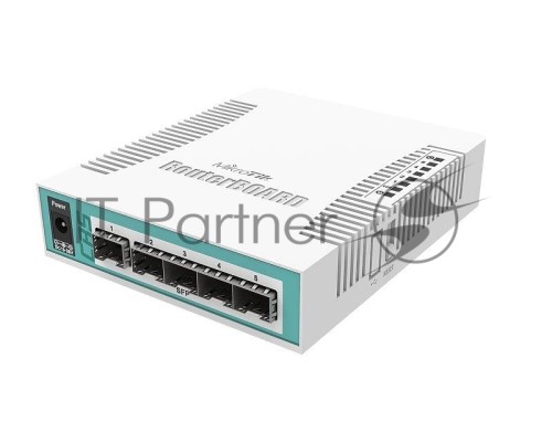Маршрутизатор 5PORT SFP CRS106-1C-5S MIKROTIK