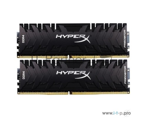 Модуль памяти Kingston DIMM DDR4 32GB 2666MHz CL13 (Kit of 2) XMP HyperX Predator